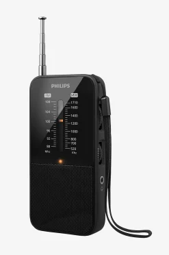 Akkukäyttöinen taskuradio