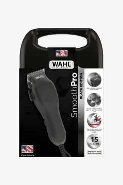 Ammattimainen kotiparturi Smooth Pro Black Edition