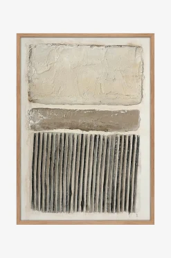 Art Structure 2 / 50x70 Cm / tammikehys