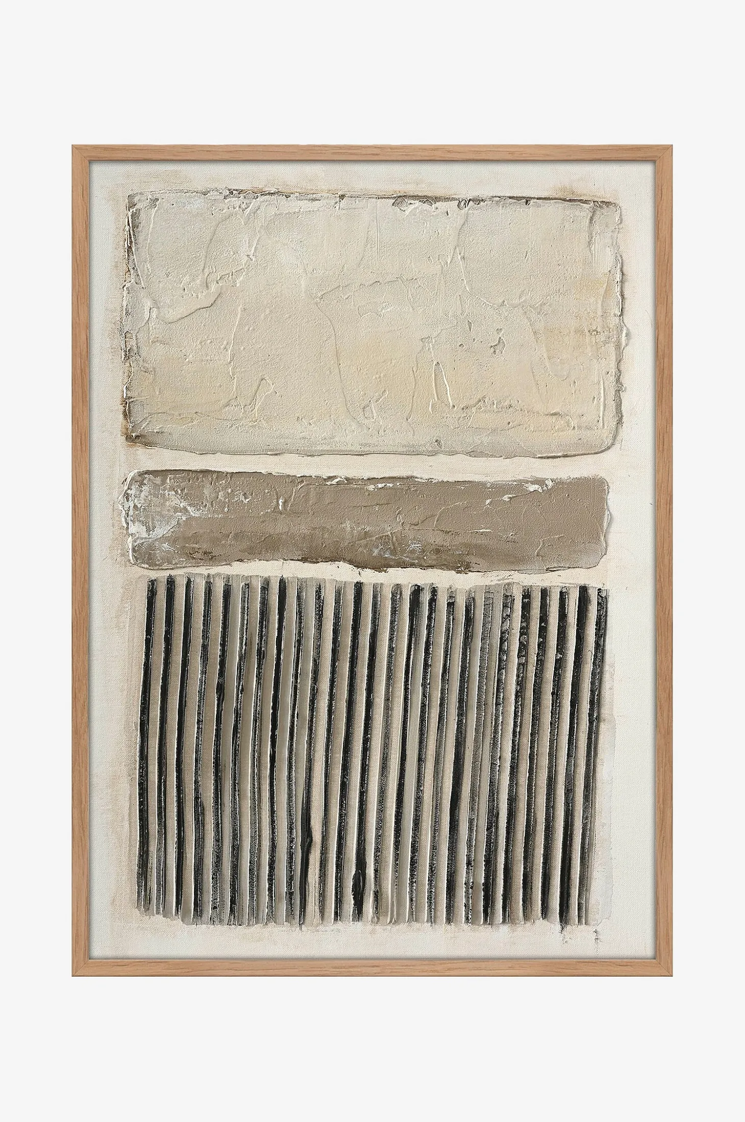 Art Structure 2 / 50x70 Cm / tammikehys
