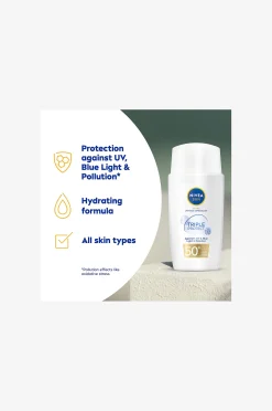Aurinkovoide kasvoille UV Face Triple Protect Fluid SPF50+ 40 ml NIVEA SUN
