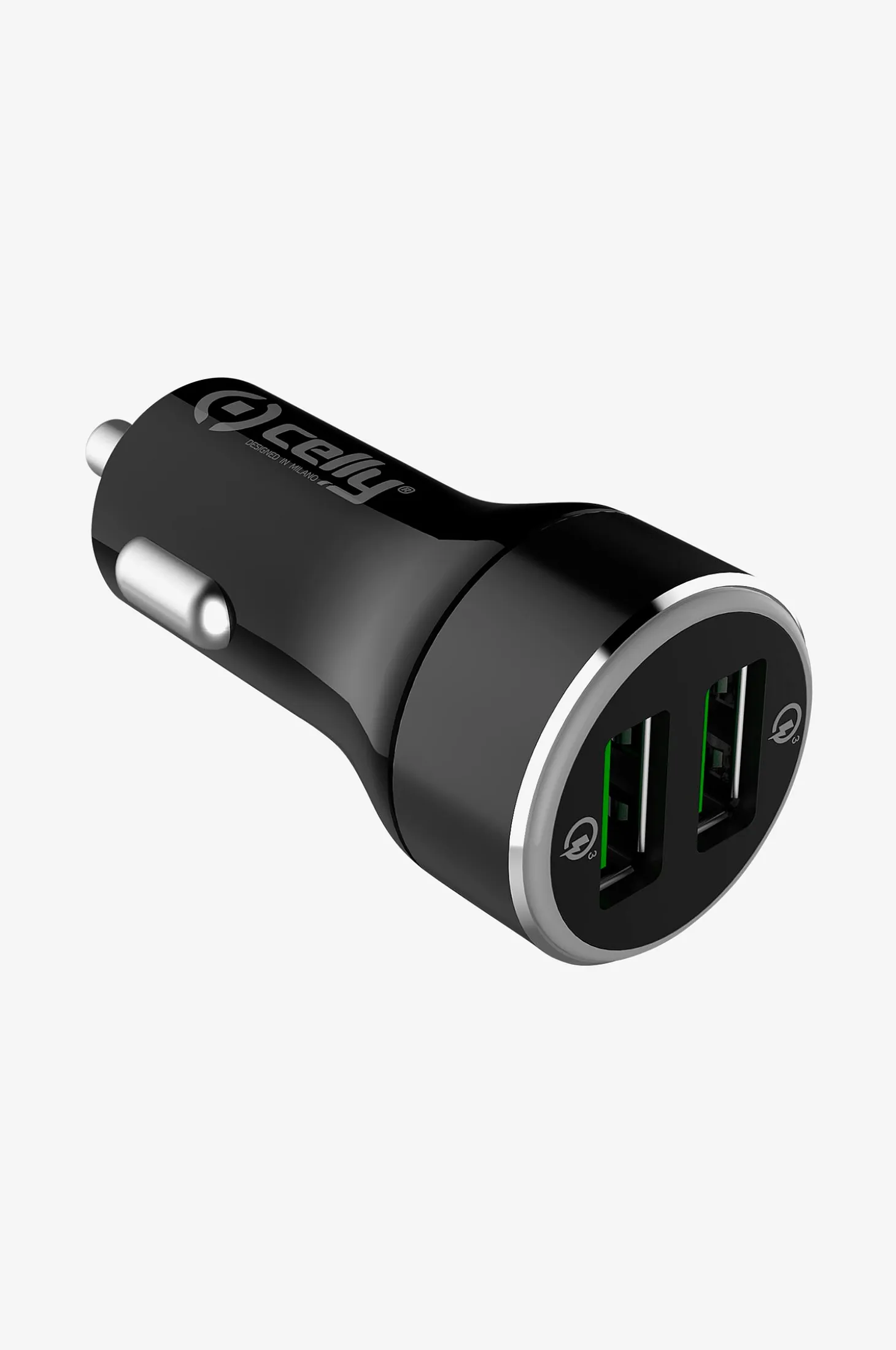Autolaturi 2xUSB QC3 enintään 36 W