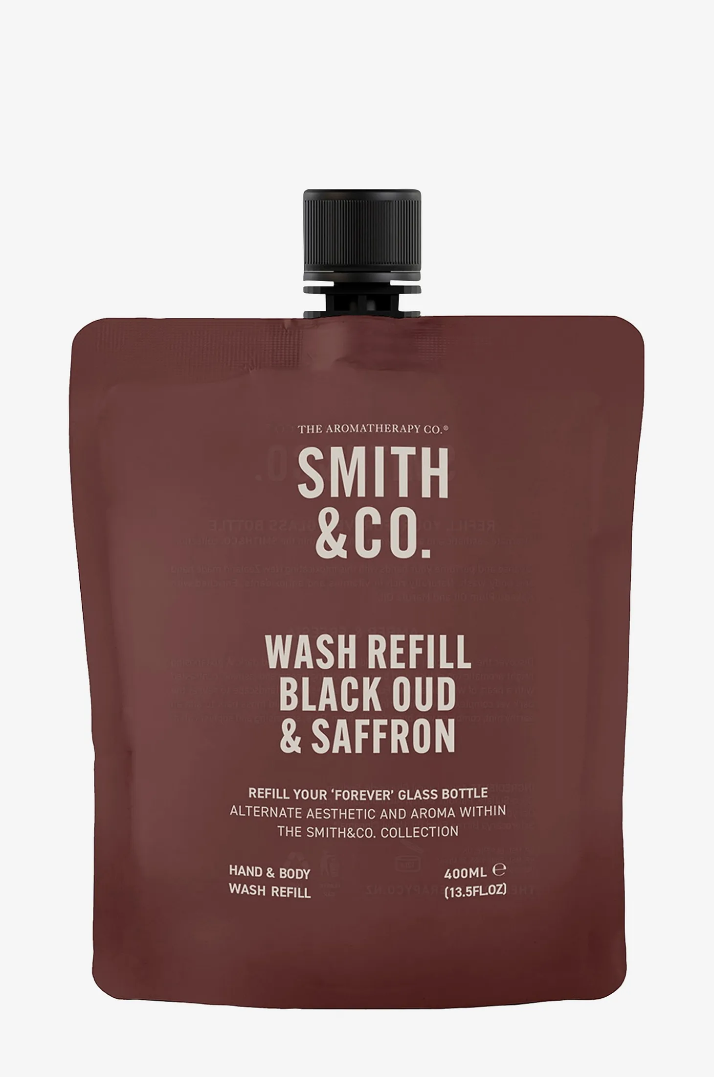 Black Oud & Saffron Refill Hand & Body Wash 400 ml