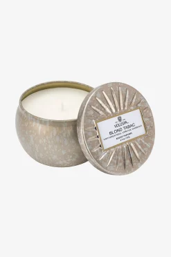 Blond Tabac - Decorative Tin Candle 25H