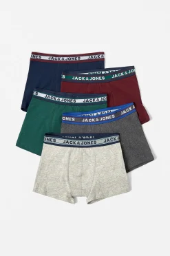 Bokserit jacOliver Trunks 5 kpl
