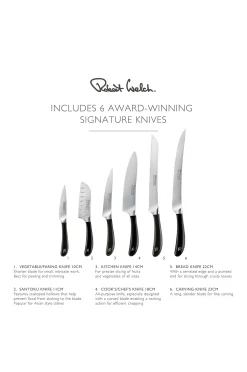 Book Oak Knife Block Set 7P Signature
