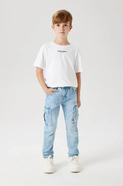 Cargofarkut nkmSilas Tap Cargo Jeans 6650-AZ