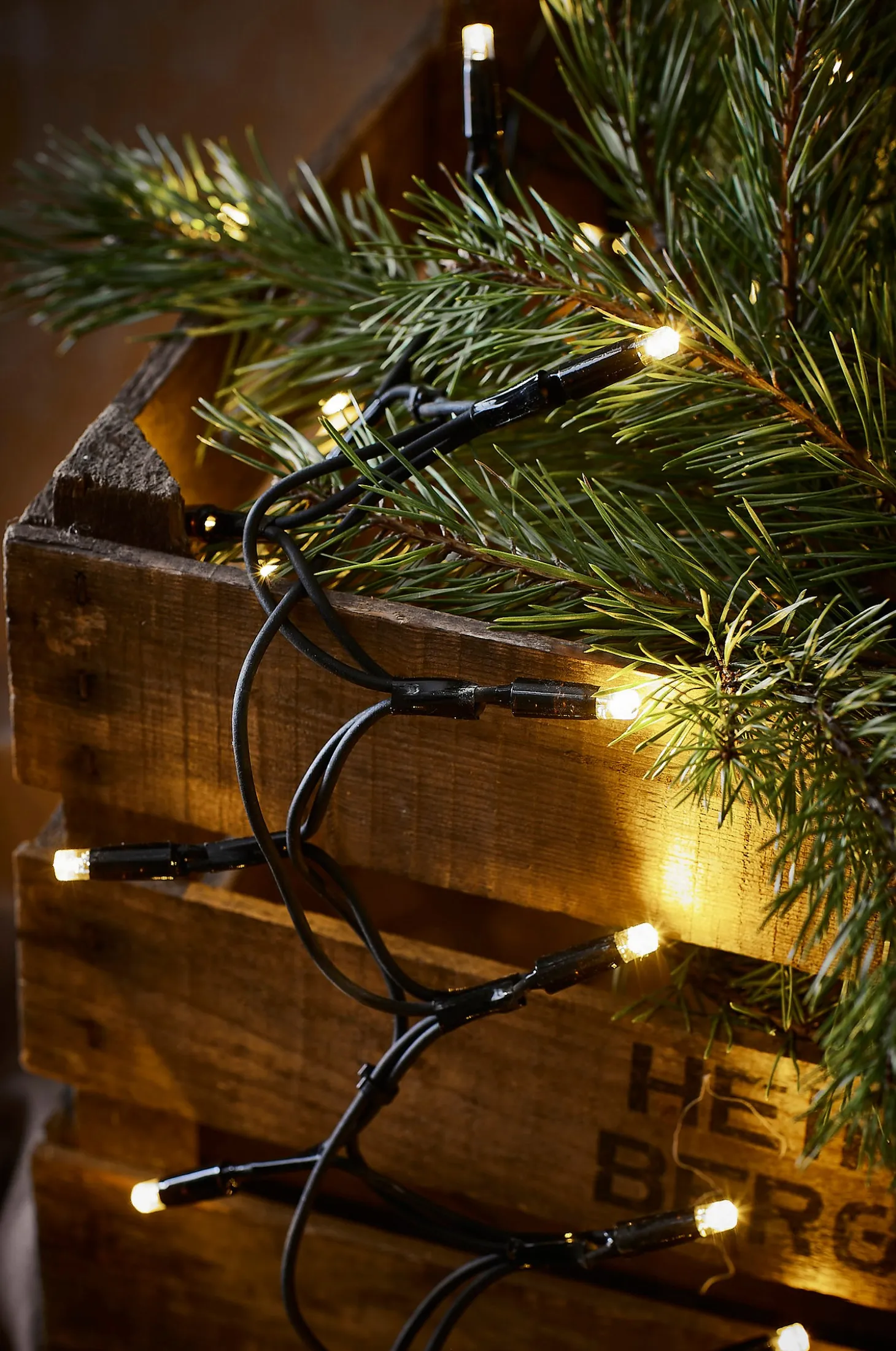CHRISSLINE crab extra valosarja 100 LED, lämmin valkoinen