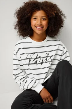 Collegepaita Sweatshirt Lovisa B Girl