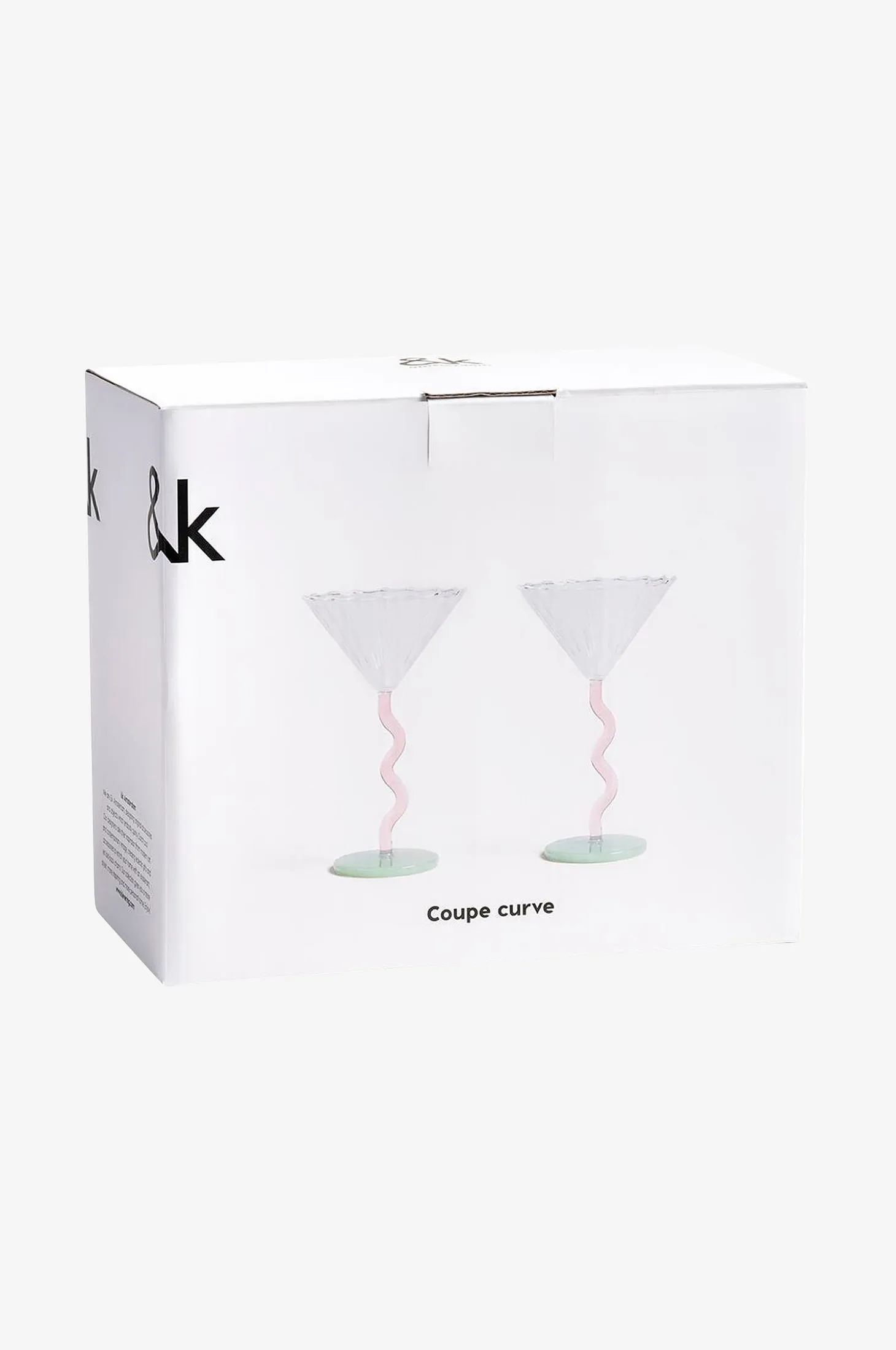 Coupe-lasit Curve, 2 kpl
