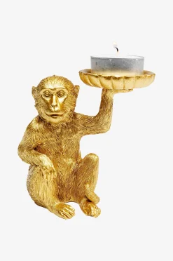 Deco figuuri Monkey Tealight Holder 11cm