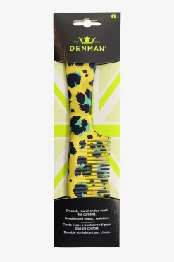 Deluxe DPC6 Rake Comb Yellow Leopard