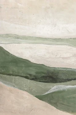 Design Maalaus / Green Field / 90x120 Cm