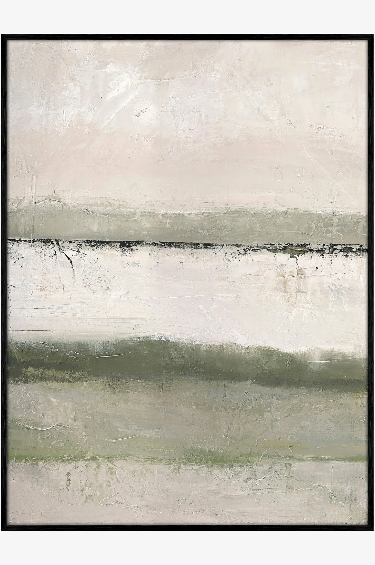 Design Maalaus / Outlandish / 90x120 Cm / Musta kehys