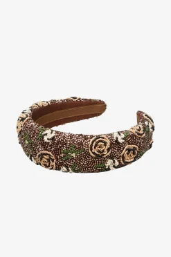 Diadeemi Florian Wide Beaded Hairbrace