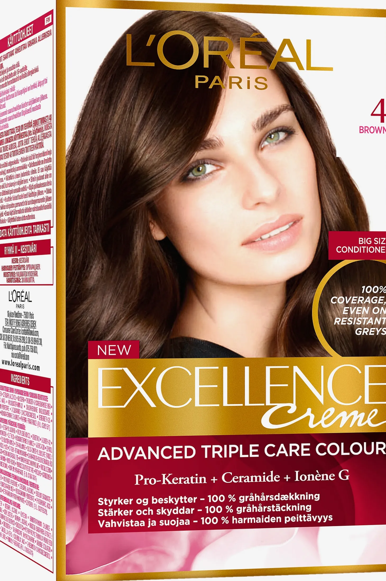 Excellence 4 Brown tummanruskea