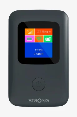 4G MiFi Hotspot WiFi 150 Mbit/s näytöllä
