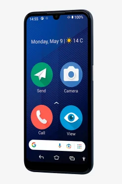 8210 4G Smartphone Tummansininen