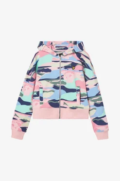 Huppari Aop Zip Up LB Hoodie
