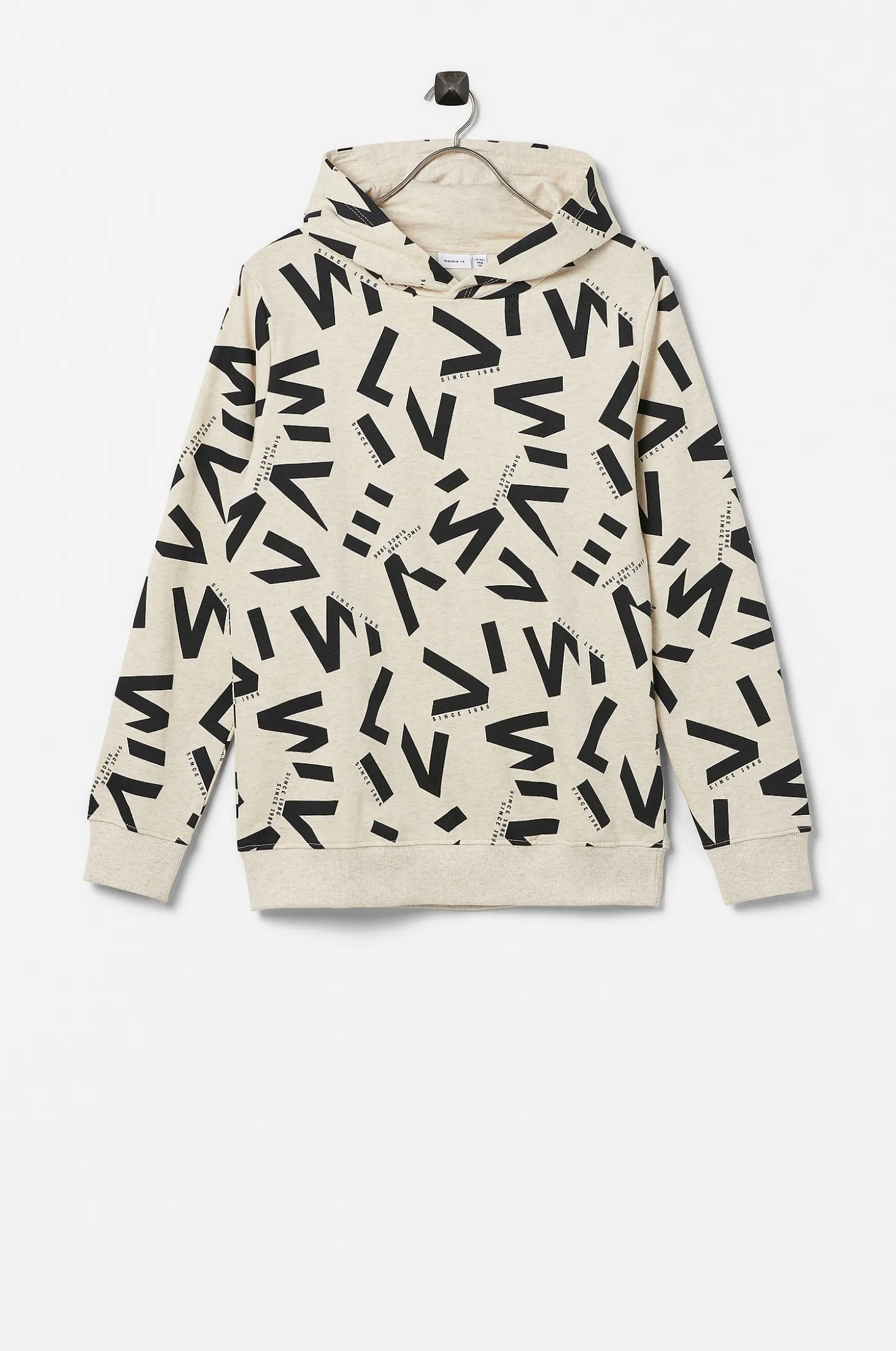 Huppari nkmOdds LS Sweat WH Bru Box