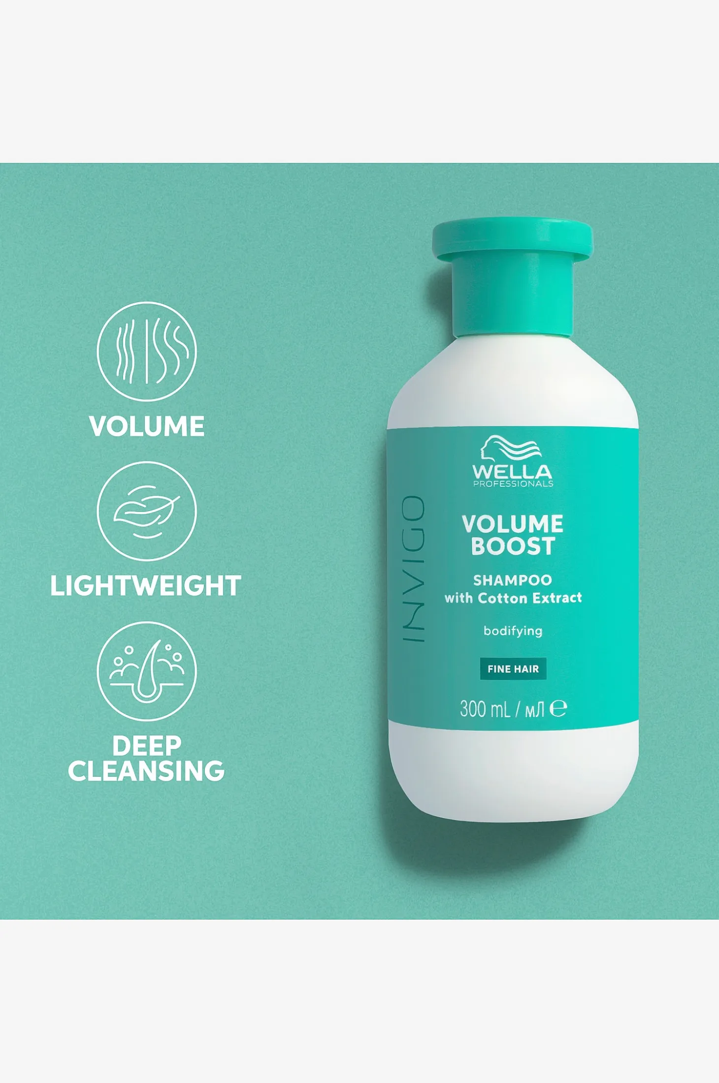Invigo Volume Boost Shampoo Fine Hair