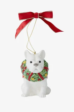 Joulukuusenkoriste French Bulldog Christmas Tree, korkeus 8,5 cm