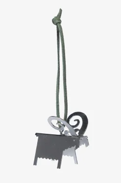 Julhänge Bock 5x5 cm 2-pack.