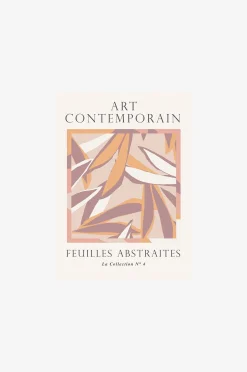 Juliste Feuilles abstraites 3
