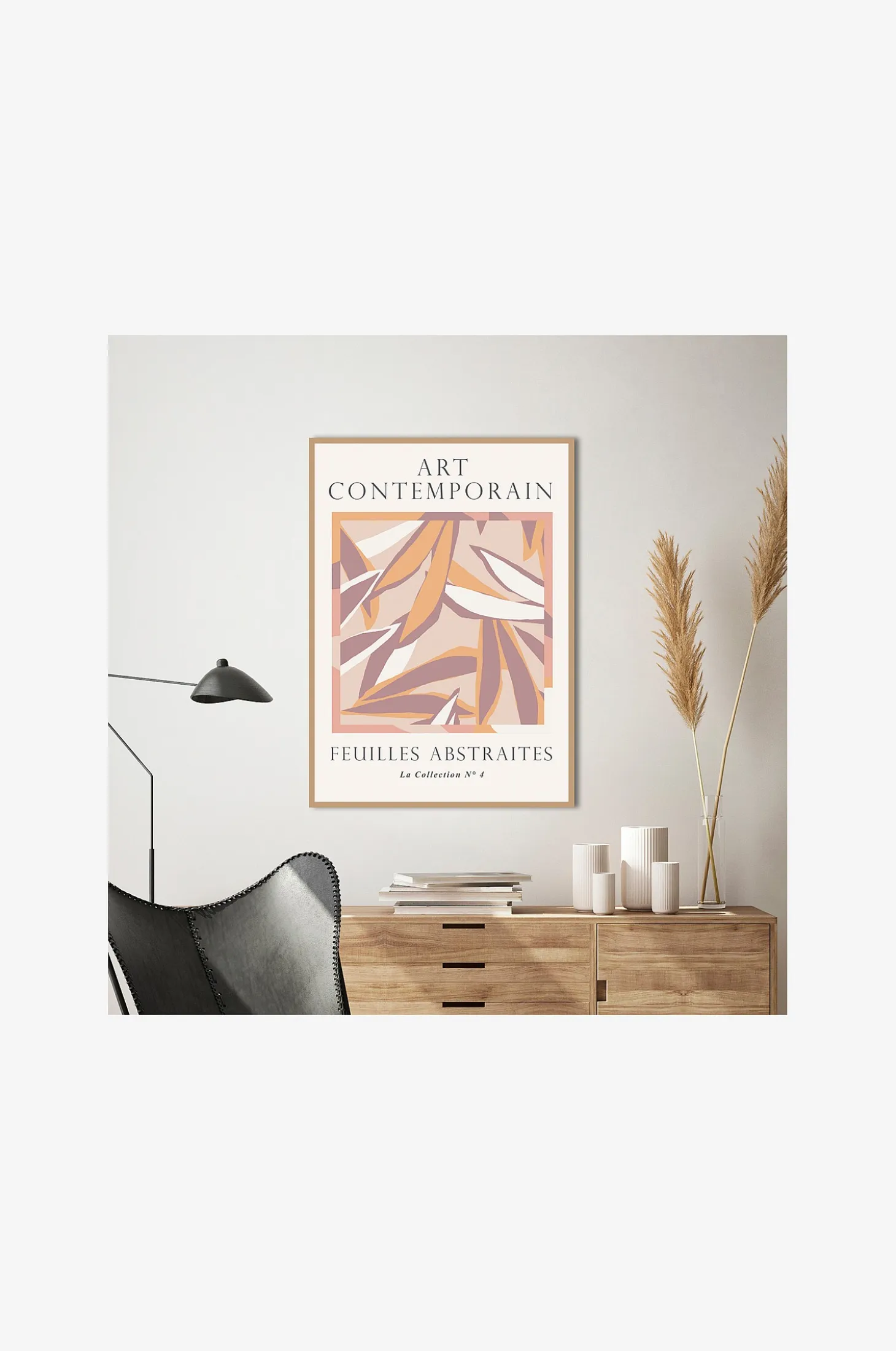 Juliste Feuilles abstraites 3