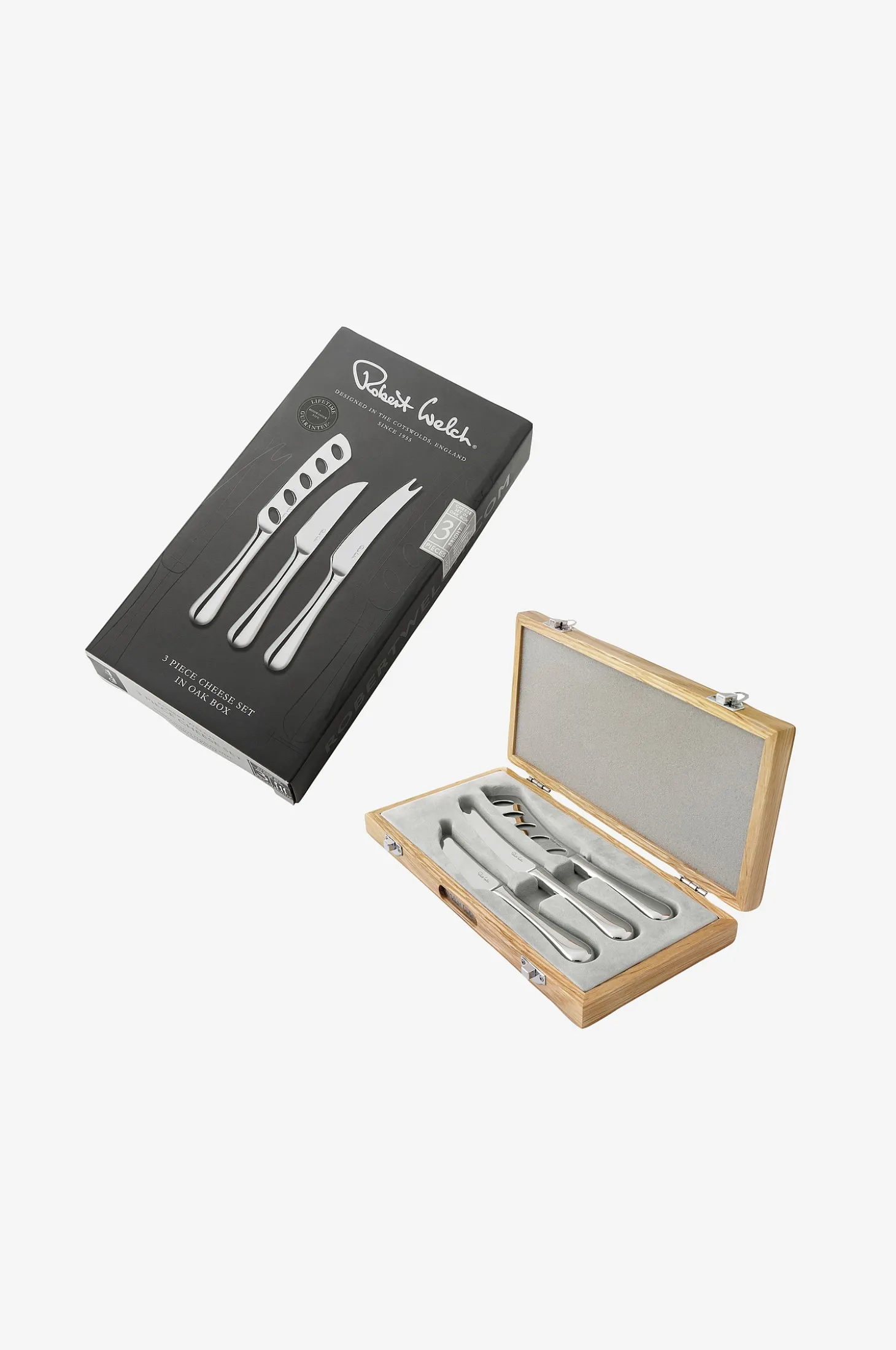 Juustoveitset Gourmet Radford Bright, 3-osainen setti
