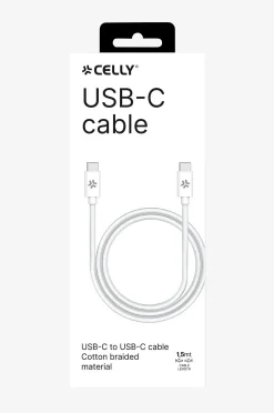 Kaapelit USB-C – USB-C 60W 1,5 m