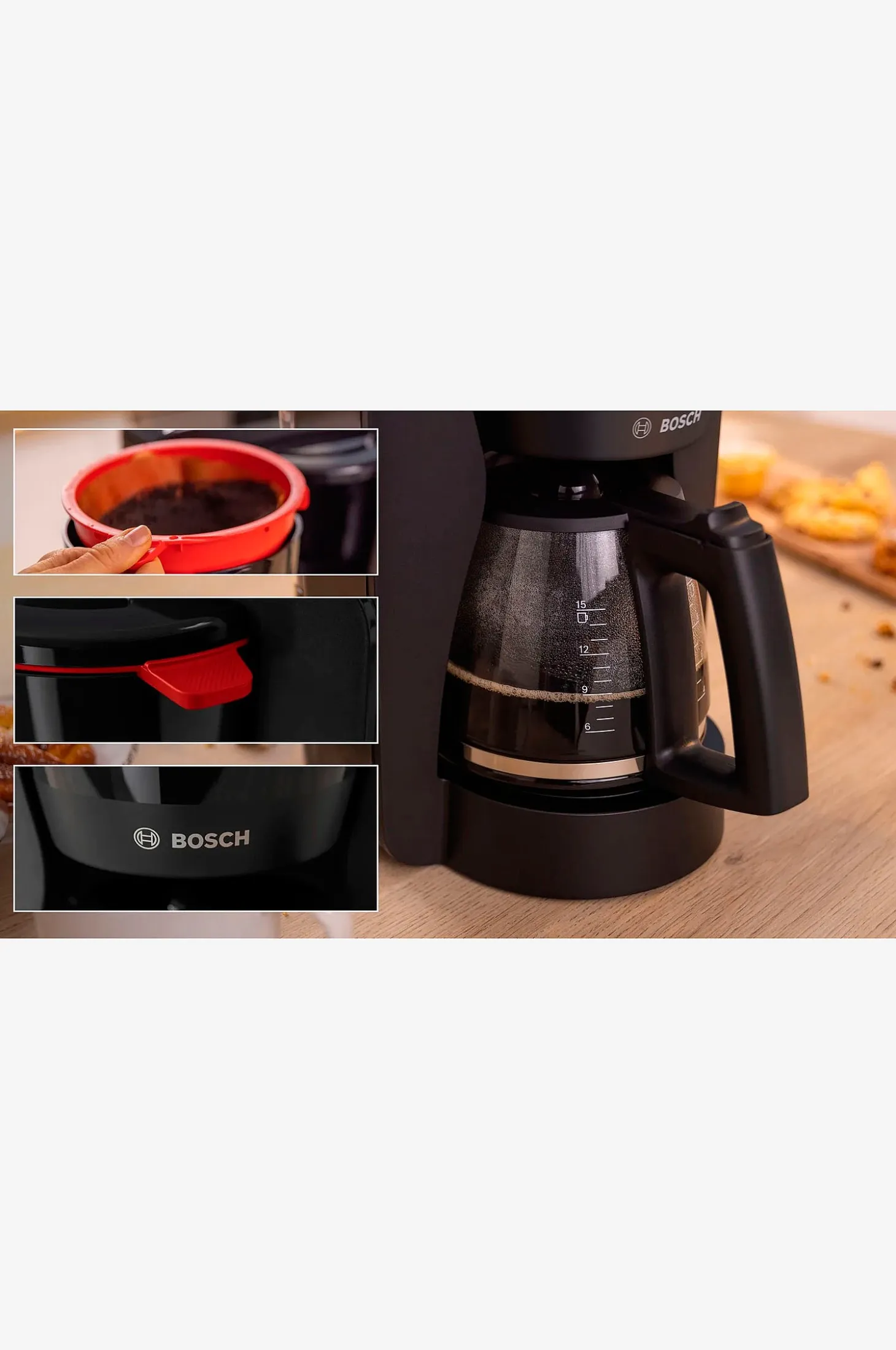 Kahvinkeitin My Moment Svart Tka3m133 1200 W