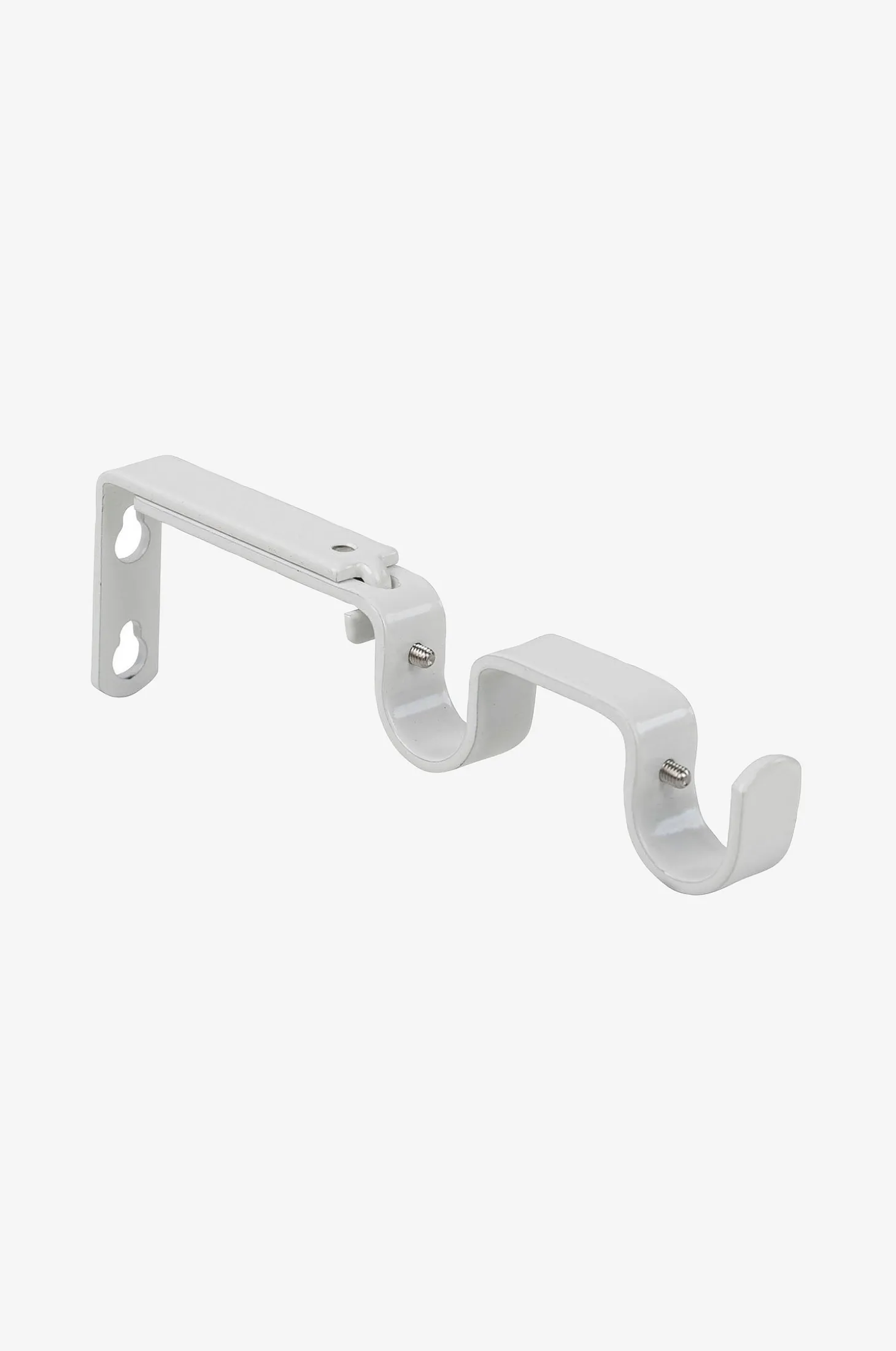 Kiinnike kaksitankoiselle verhotangolle 16/19 mm