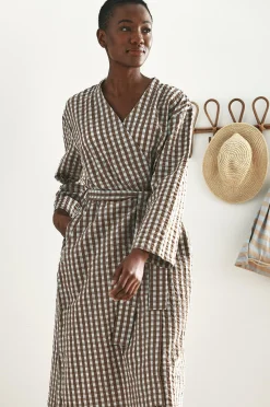 Kimono Nell Check Kimono