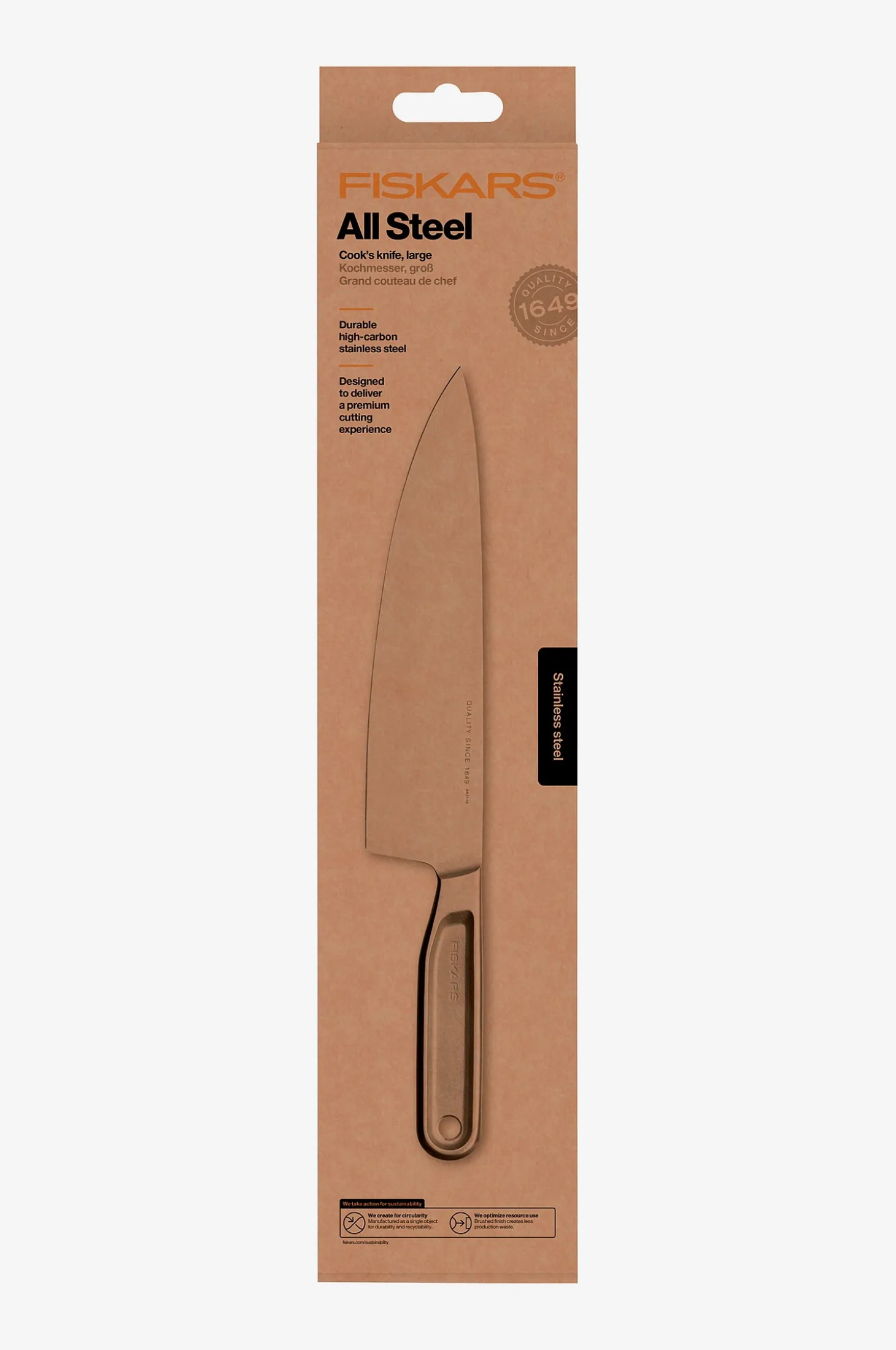 Kokkiveitsi All Steel 20 cm