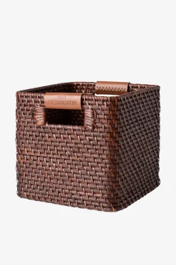 Kori Basket with Leather Detail Medium