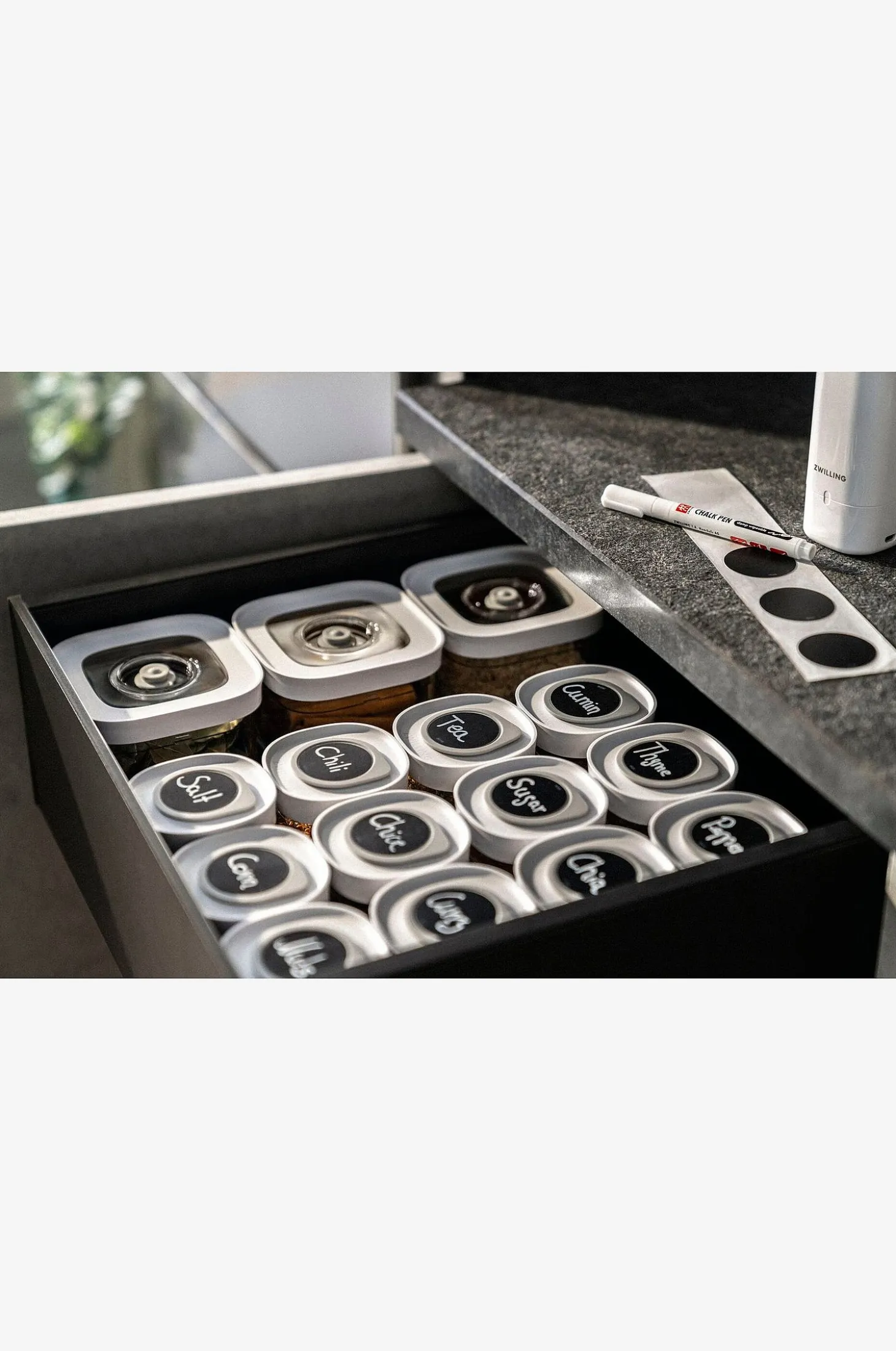Kryddset Fresh & Save Cube Xs 3 delar