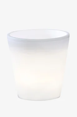 Kukkaruukku Assisi pieni, LED, 28 cm