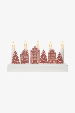 Kynttelikkö Yuletide, korkeus 15 cm