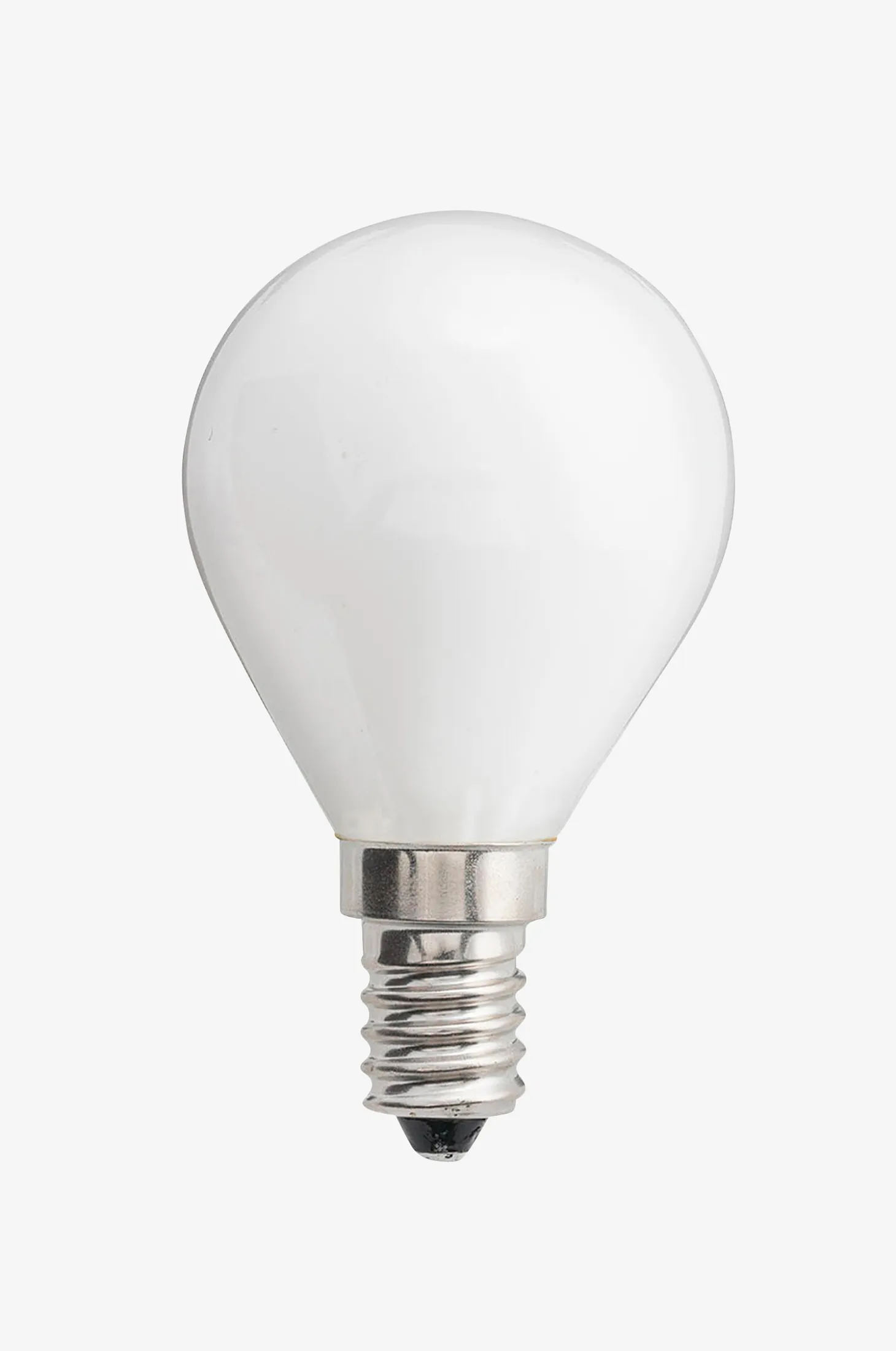 Lamppu E14 LED 3-portainen himmennettävä pallolamppu, opaali 0,4-5 W
