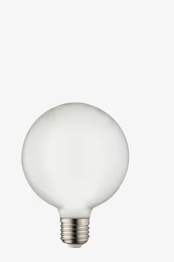 Lamppu E27 LED 3-portainen himmennettävä pallolamppu 100 mm, opaali 0,4-7 W