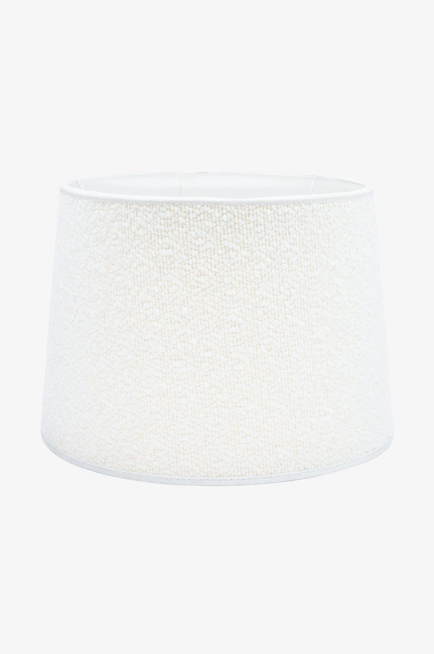 Lampunvarjostin Sofia Boouclette Blanc 30 cm.