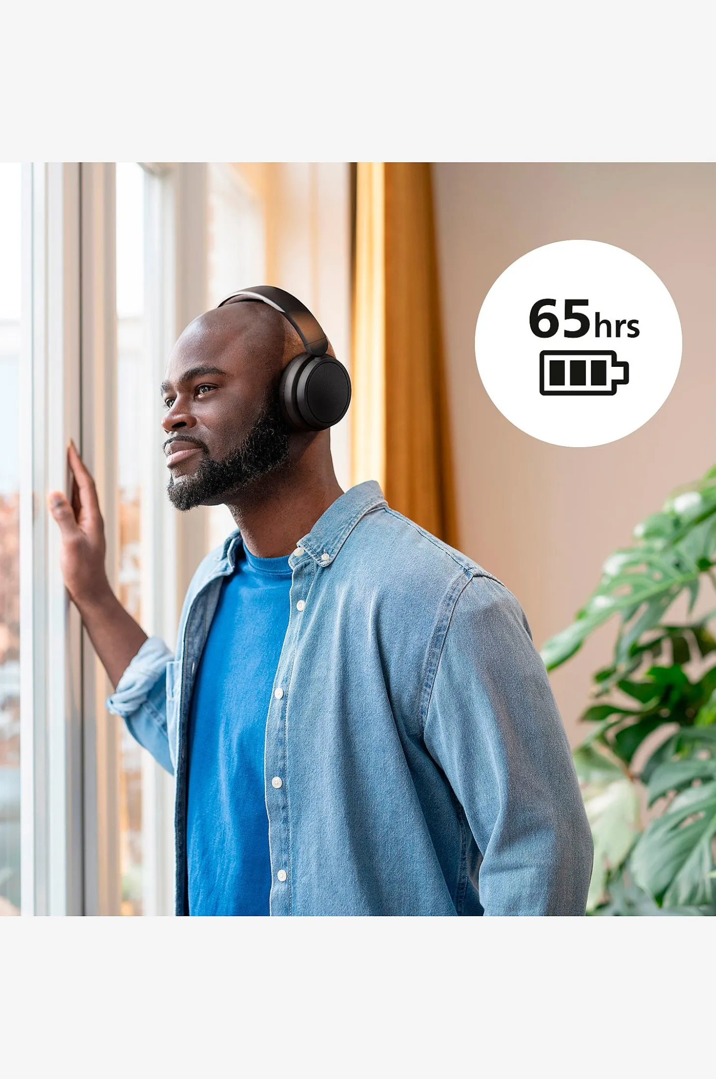 Langattomat on-ear-kuulokkeetit TAH5209WT