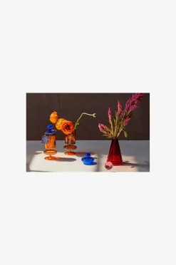 Lasinen tulitikkuteline Funky Amber