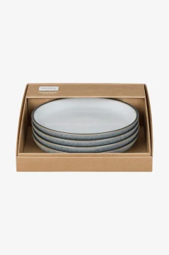 Lautaset White Coupe Studio Grey 21 cm, 4/pakk.