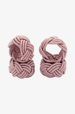Lautasliinarenkaat Pleated, 4/pakk.