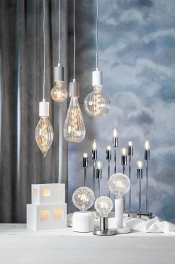 LED E27 G150 Line Kirkas