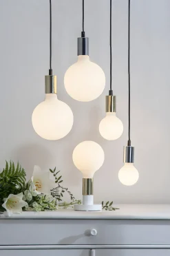 LED lamppu E27 G95 opaque double coating