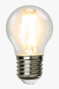 Ljuskälla E27 LED Filament Glob Klar 45 mm, 4,2W