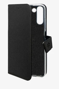 Lompakkokotelo Wally Wallet Case Galaxy A36 5G Musta